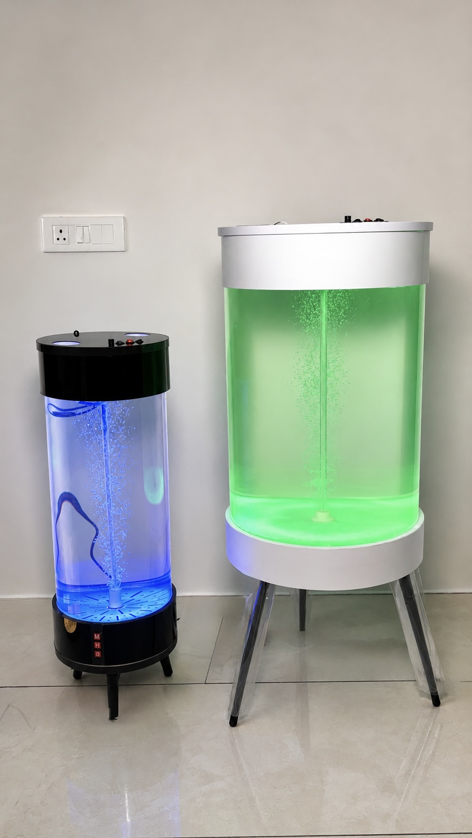 150L Glossy Black Aquarium