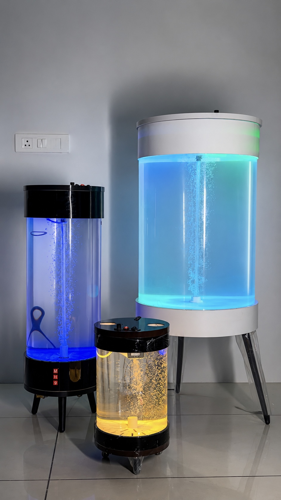 150 L Glossy White Aquarium