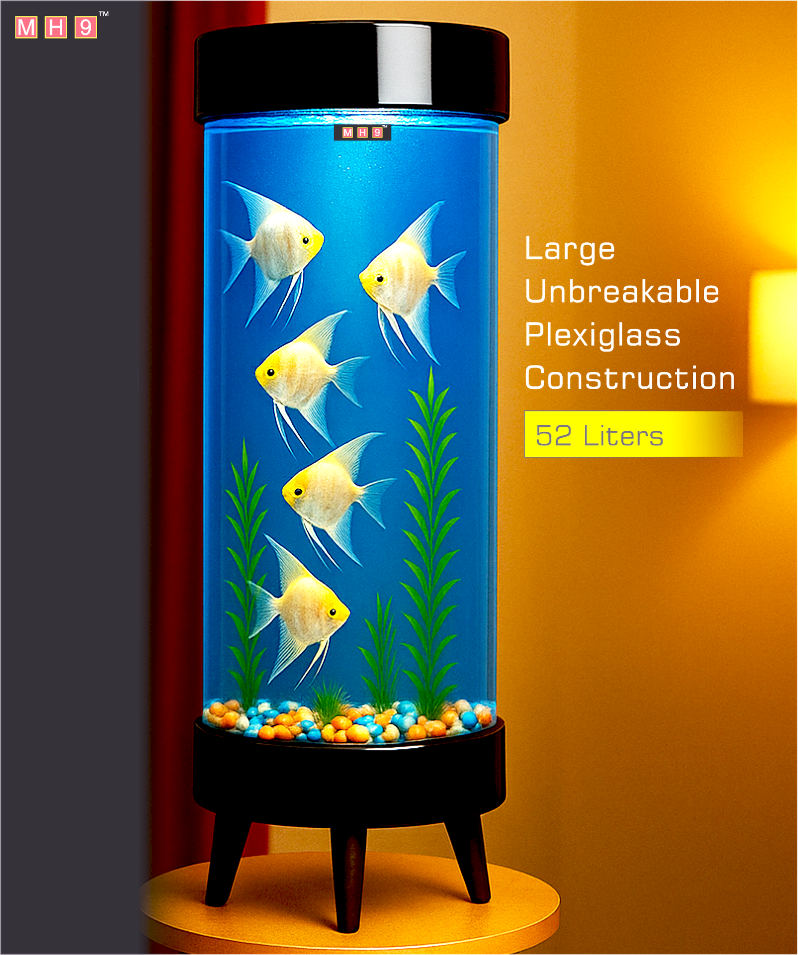 Glossy Black 52 Litre