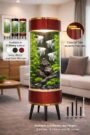 Cylindrical Aquarium